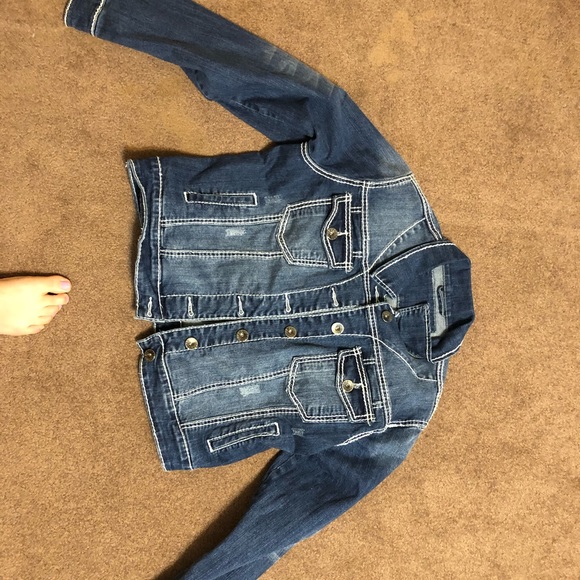 Cowgirl Tuff Jackets & Blazers - Cowgirl Tuff Co Jean Jacket
